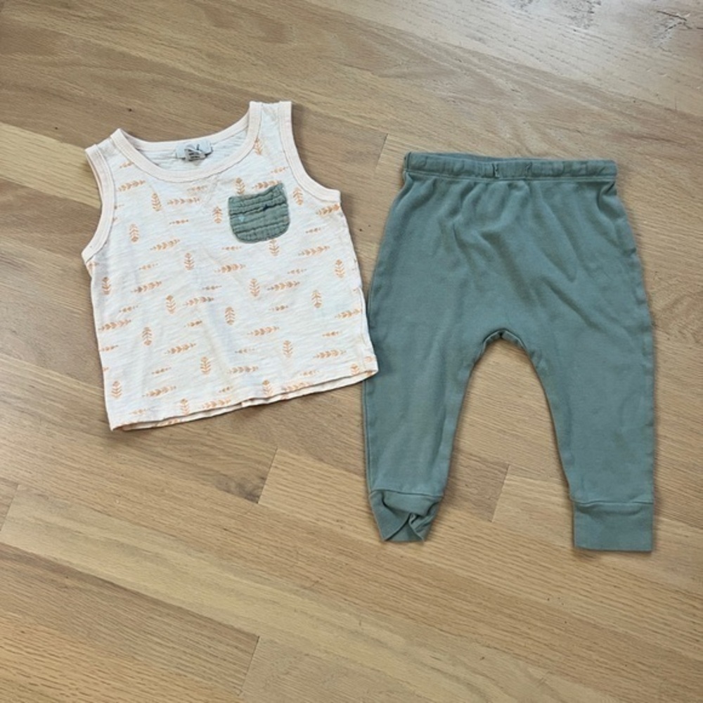 Quincy Mae Baby Peek Set Outfit 18-24 Month Unisex